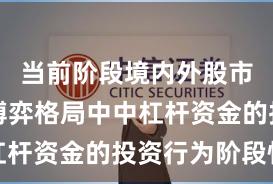 当前阶段境内外股市在存量博弈格局中中杠杆资金的投资行为阶段性